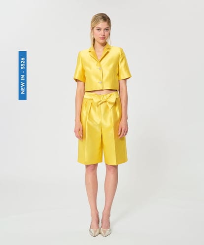 VZLGD25500 TARA JARMON サテンパンツ