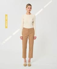 VZLGD42410 TARA JARMON(タラ ジャーモン) コットンギャバジンパンツ ベージュ