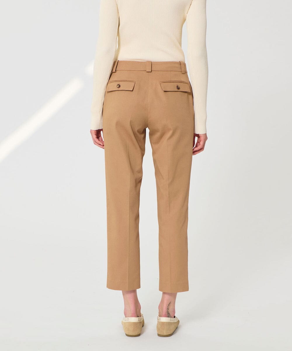 VZLGD42410 TARA JARMON(タラ ジャーモン) コットンギャバジンパンツ ベージュ