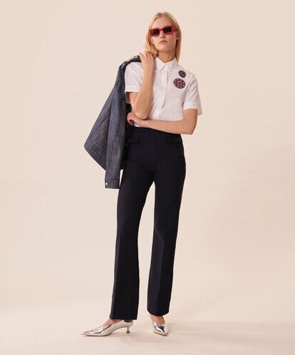 VZLGU07330  Double cloth pants