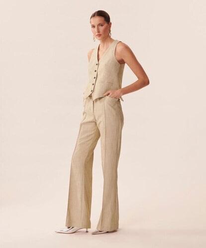 VZLGU09350  Viscose suiting pants