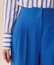 VZLGU26360 TARA JARMON(タラ ジャーモン) 【ドラマ着用】Viscose drill pants ブルー