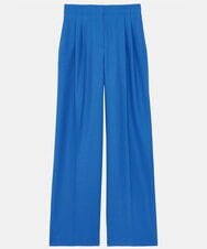 VZLGU26360 TARA JARMON(タラ ジャーモン) 【ドラマ着用】Viscose drill pants ブルー