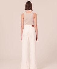 VZLGX14300 TARA JARMON(タラ ジャーモン) サマーデニムパンツ ホワイト
