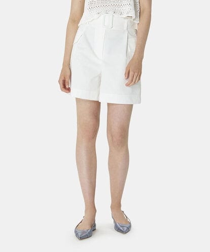 VZLGX29400 TARA JARMON コットンキャンバスショートパンツ