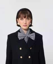 VZUAD16840 TARA JARMON(タラ ジャーモン) ウールメルトンコート ブラック
