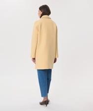 VZUAG03800 TARA JARMON(タラ ジャーモン) ウールベロアポケットコート バニラ