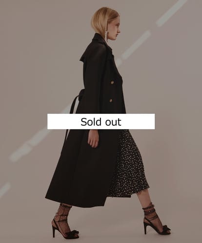 VZUAX14810 TARA JARMON Wool velour coat