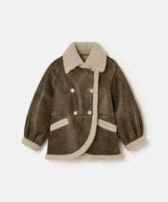 VZUVD22250 TARA JARMON(タラ ジャーモン) ムートンコート チョコレートブラウン