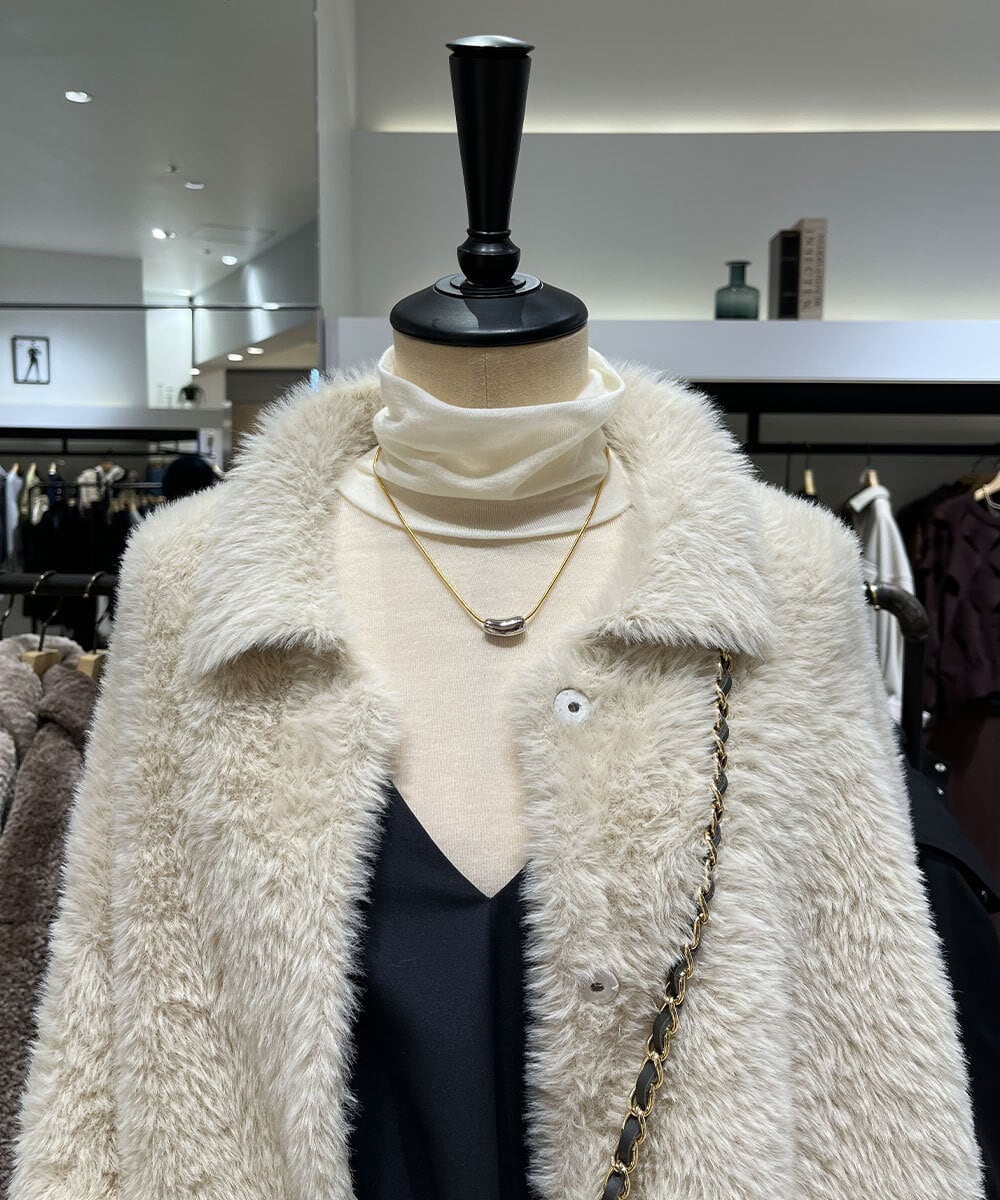 ZM2AE01040 al'aise modulation(アレーズモジュレーション) ニュアンスメタルトップネックレス シルバー