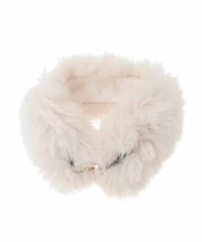 ZM2AE11035 al'aise modulation メタルフックフェイクファーカラー