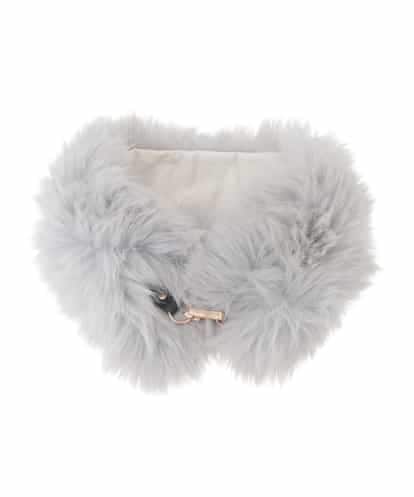 ZM2AE11035 al'aise modulation メタルフックフェイクファーカラー