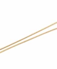 ZM2AH01040 al'aise modulation(アレーズモジュレーション) メタルトップスネークチェーンネックレス ゴールド