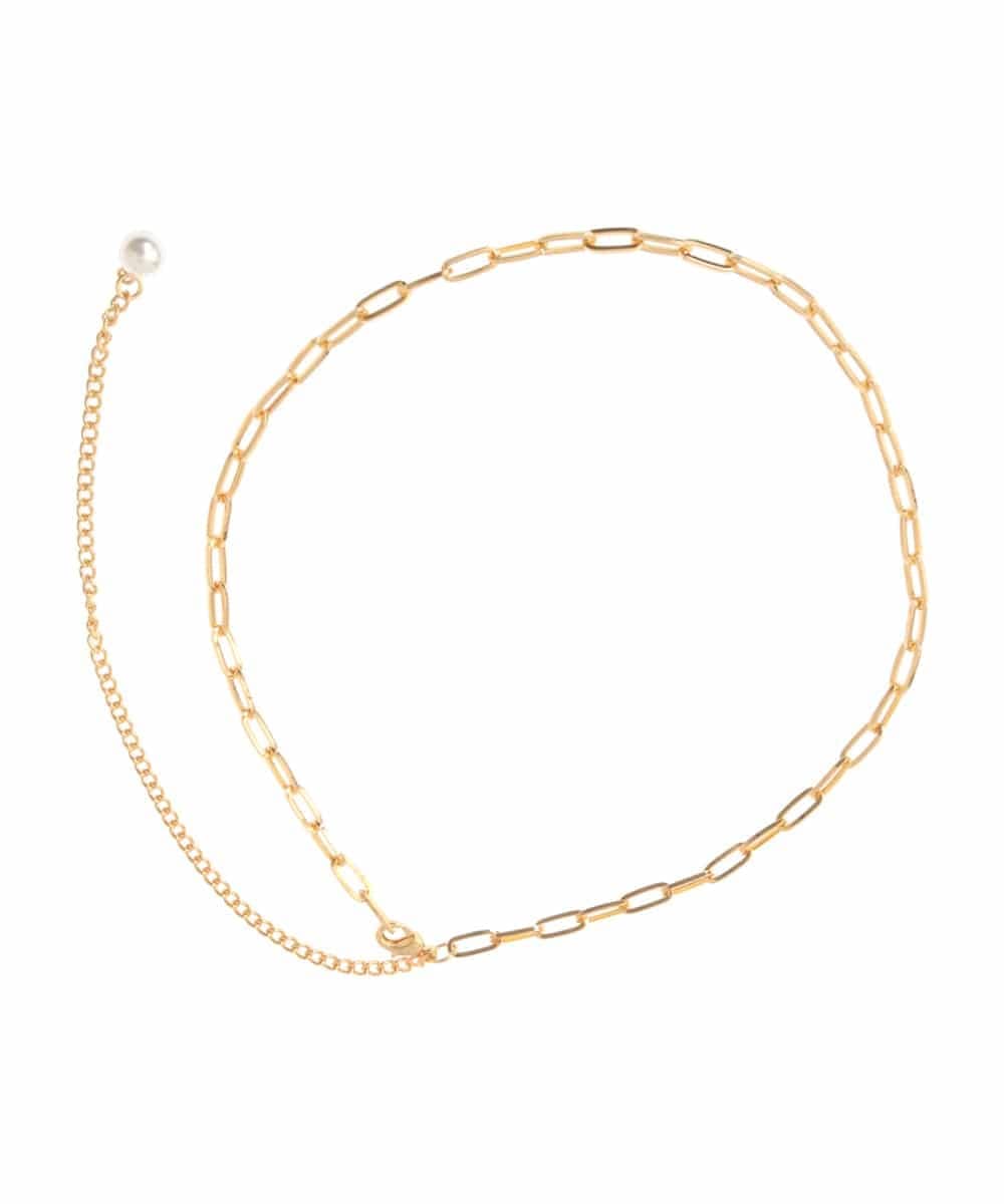 ZM2GQ04039 al'aise modulation(アレーズモジュレーション) チャームネックレス ゴールド