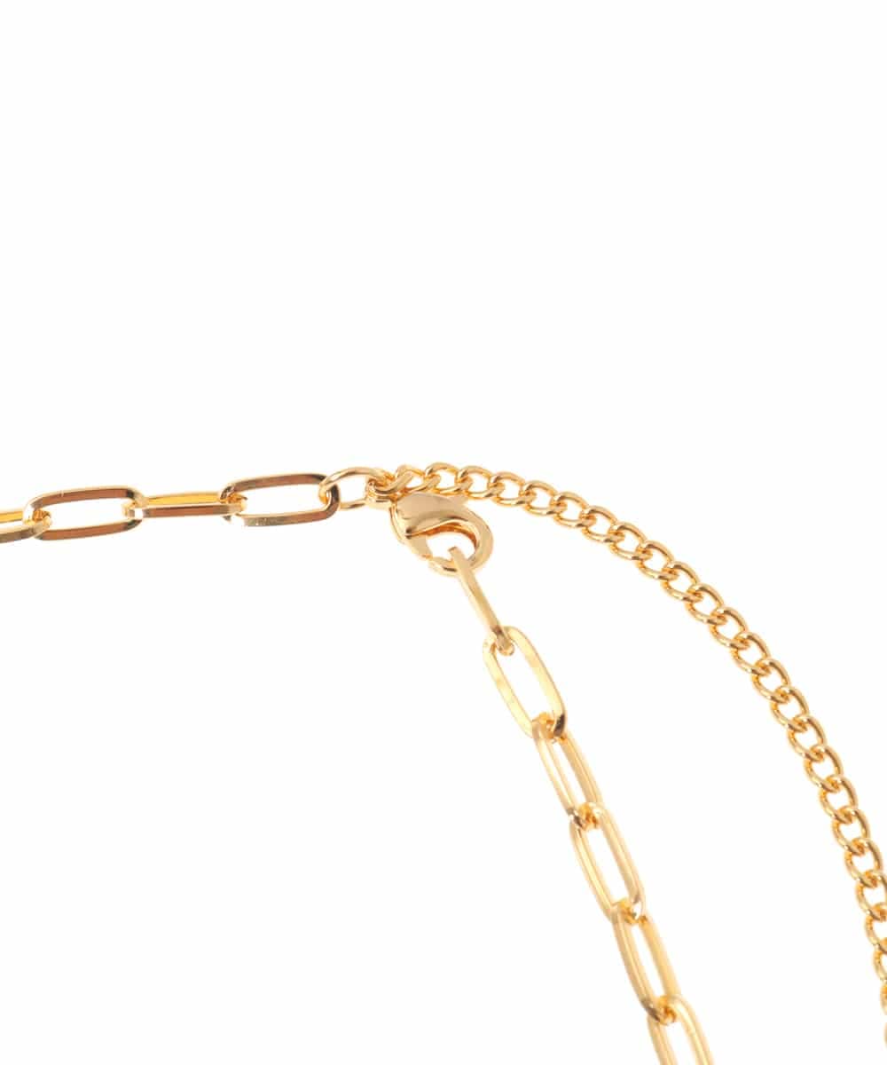 ZM2GQ04039 al'aise modulation(アレーズモジュレーション) チャームネックレス ゴールド