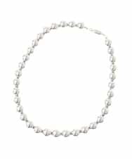 ZM2TD01050 al'aise modulation(アレーズモジュレーション) メタルボールチェーンネックレス シルバー