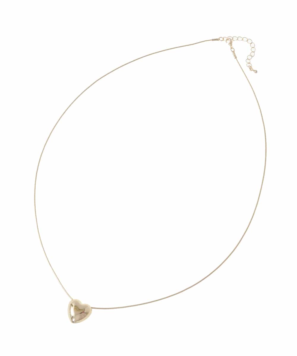 ZM2TW03038 al'aise modulation(アレーズモジュレーション) ハートモチーフネックレス ゴールド