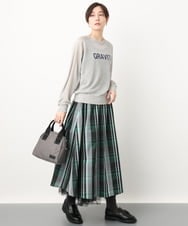 ZM5AB06040 al'aise modulation(アレーズモジュレーション) 【2WAY/撥水加工】キルティングミニボストンバッグ ダークグレー