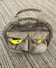 ZM5AE06090 al'aise modulation(アレーズモジュレーション) 【2WAY】ダブルポケットサークルハンドバッグ カーキ