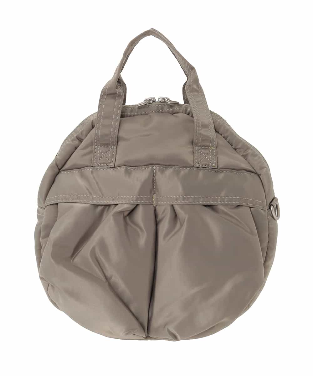 ZM5AE06090 al'aise modulation(アレーズモジュレーション) 【2WAY】ダブルポケットサークルハンドバッグ カーキ