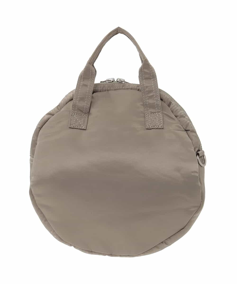 ZM5AE06090 al'aise modulation(アレーズモジュレーション) 【2WAY】ダブルポケットサークルハンドバッグ カーキ