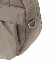 ZM5AE06090 al'aise modulation(アレーズモジュレーション) 【2WAY】ダブルポケットサークルハンドバッグ カーキ