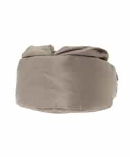 ZM5AE06090 al'aise modulation(アレーズモジュレーション) 【2WAY】ダブルポケットサークルハンドバッグ カーキ