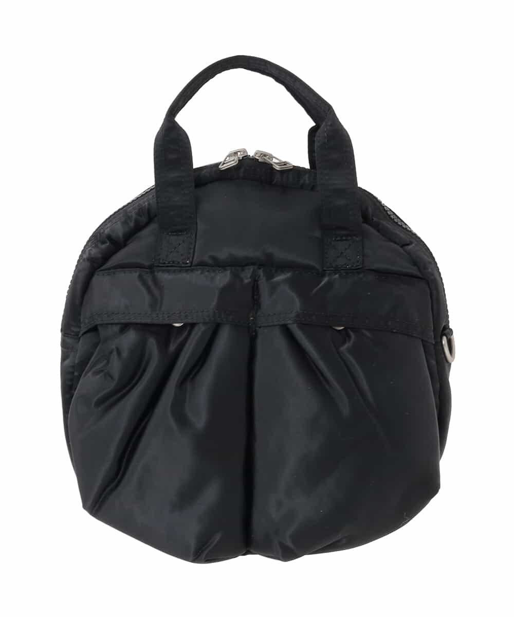 ZM5AE06090 al'aise modulation(アレーズモジュレーション) 【2WAY】ダブルポケットサークルハンドバッグ ブラック