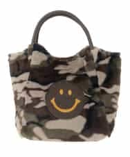 ZM5AE22050 al'aise modulation(アレーズモジュレーション) カモフラージュ×スマイルファーミニハンドバッグ カーキ(カモフラージュ)