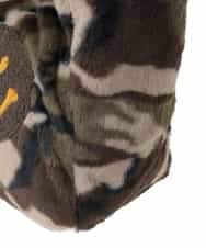 ZM5AE22050 al'aise modulation(アレーズモジュレーション) カモフラージュ×スマイルファーミニハンドバッグ カーキ(カモフラージュ)