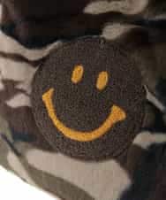 ZM5AE22050 al'aise modulation(アレーズモジュレーション) カモフラージュ×スマイルファーミニハンドバッグ カーキ(カモフラージュ)