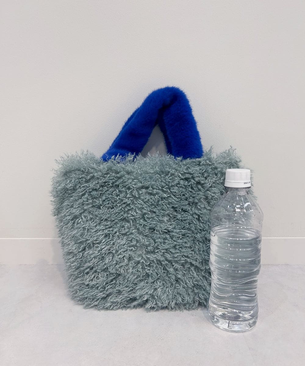 ZM5AE26050 al'aise modulation(アレーズモジュレーション) カラーファーミニトートバッグ ライトグリーン(ブルー)