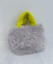 ZM5AE26050 al'aise modulation(アレーズモジュレーション) カラーファーミニトートバッグ アイボリー(イエロー)