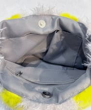 ZM5AE26050 al'aise modulation(アレーズモジュレーション) カラーファーミニトートバッグ アイボリー(イエロー)