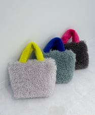 ZM5AE26050 al'aise modulation(アレーズモジュレーション) カラーファーミニトートバッグ アイボリー(イエロー)