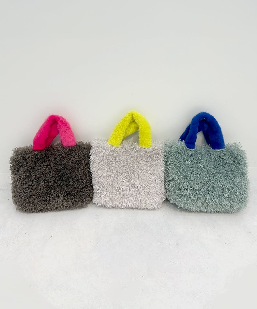 ZM5AE26050 al'aise modulation(アレーズモジュレーション) カラーファーミニトートバッグ アイボリー(イエロー)