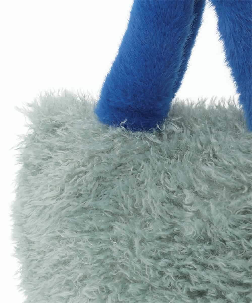 ZM5AE26050 al'aise modulation(アレーズモジュレーション) カラーファーミニトートバッグ ライトグリーン(ブルー)