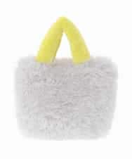 ZM5AE26050 al'aise modulation(アレーズモジュレーション) カラーファーミニトートバッグ アイボリー(イエロー)