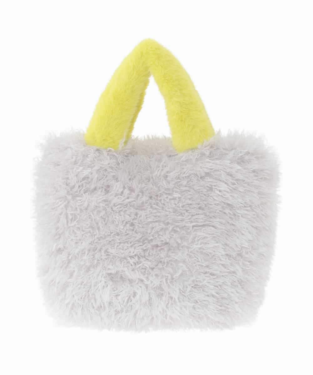 ZM5AE26050 al'aise modulation(アレーズモジュレーション) カラーファーミニトートバッグ アイボリー(イエロー)