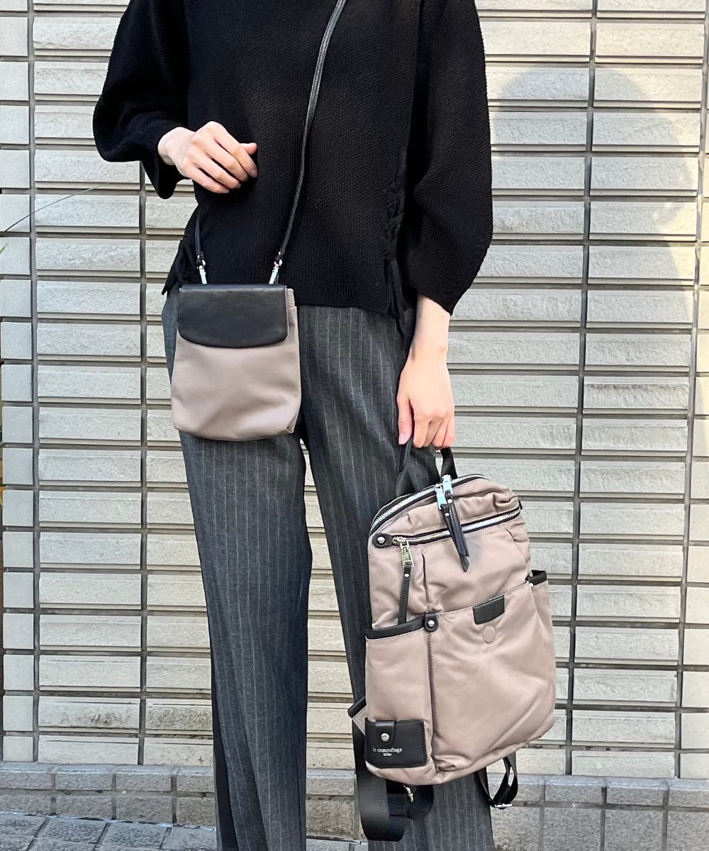 ミニショルダー付リュック(バックパック・リュック) | al'aise