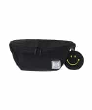 ZM5GB26060 al'aise modulation(アレーズモジュレーション) SMILEYポーチ付ボディバッグ ブラック