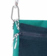 ZM5GE02046 al'aise modulation(アレーズモジュレーション) 【3WAY】2連サコッシュバッグ ブルー