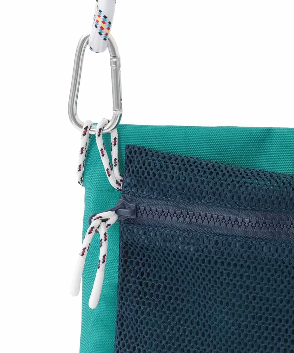 ZM5GE02046 al'aise modulation(アレーズモジュレーション) 【3WAY】2連サコッシュバッグ ブルー