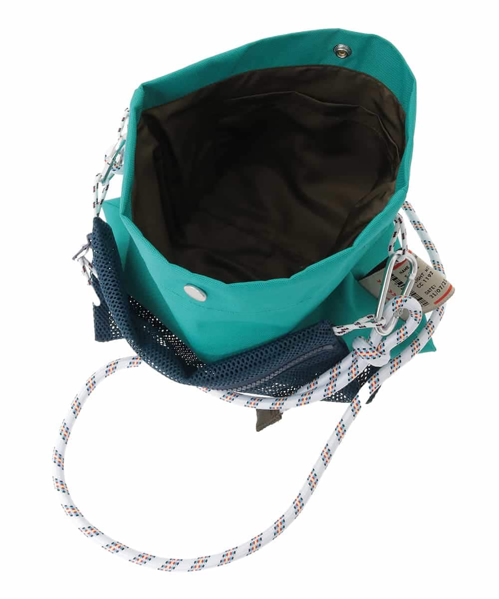 ZM5GE02046 al'aise modulation(アレーズモジュレーション) 【3WAY】2連サコッシュバッグ ブルー