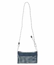 ZM5GE02046 al'aise modulation(アレーズモジュレーション) 【3WAY】2連サコッシュバッグ ブルー