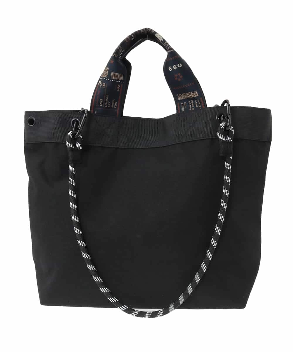 ZM5GE03060 al'aise modulation(アレーズモジュレーション) 【3WAY】ダブルハンドルバッグ ブラック