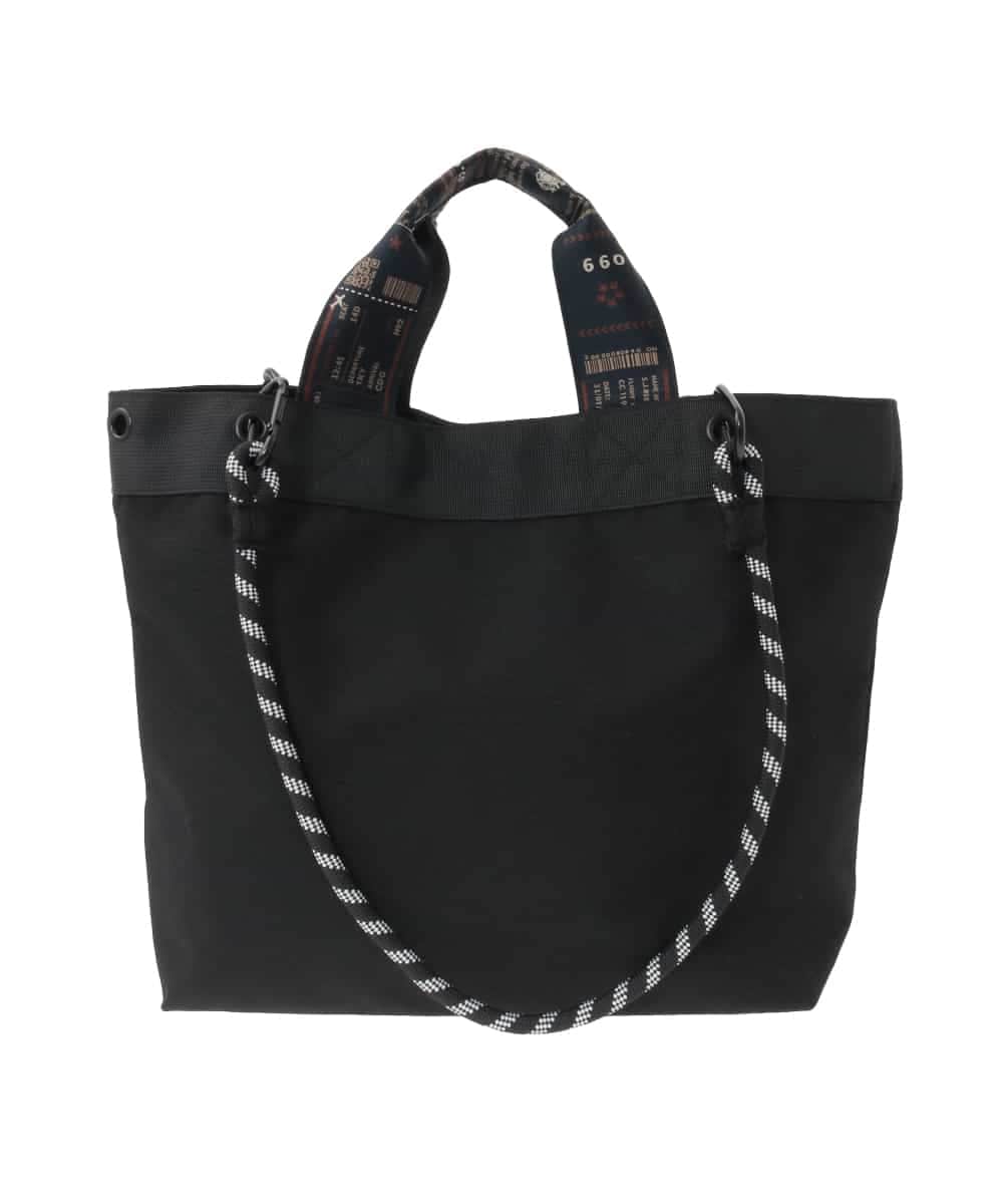 ZM5GE03060 al'aise modulation(アレーズモジュレーション) 【3WAY】ダブルハンドルバッグ ブラック