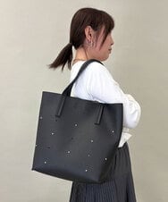 ZM5GE04060 al'aise modulation(アレーズモジュレーション) スターポイントデザイントートバッグ ブラック