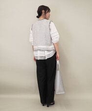 ZM5GE04060 al'aise modulation(アレーズモジュレーション) スターポイントデザイントートバッグ シルバー