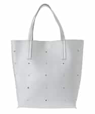 ZM5GE04060 al'aise modulation(アレーズモジュレーション) スターポイントデザイントートバッグ シルバー